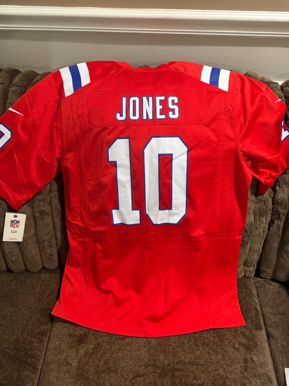 Nike Mac jones New England patriots alternate game jersey new with tag - Picture 2 of 3